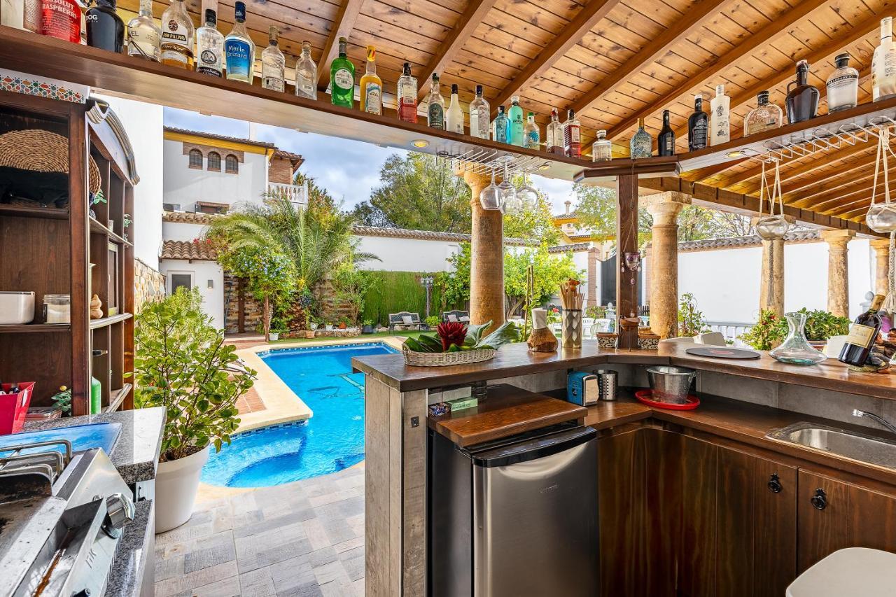 Casa De Amigos La Latina Con Piscina, Chimenea Y Barbacoa Vila Illora Exterior foto