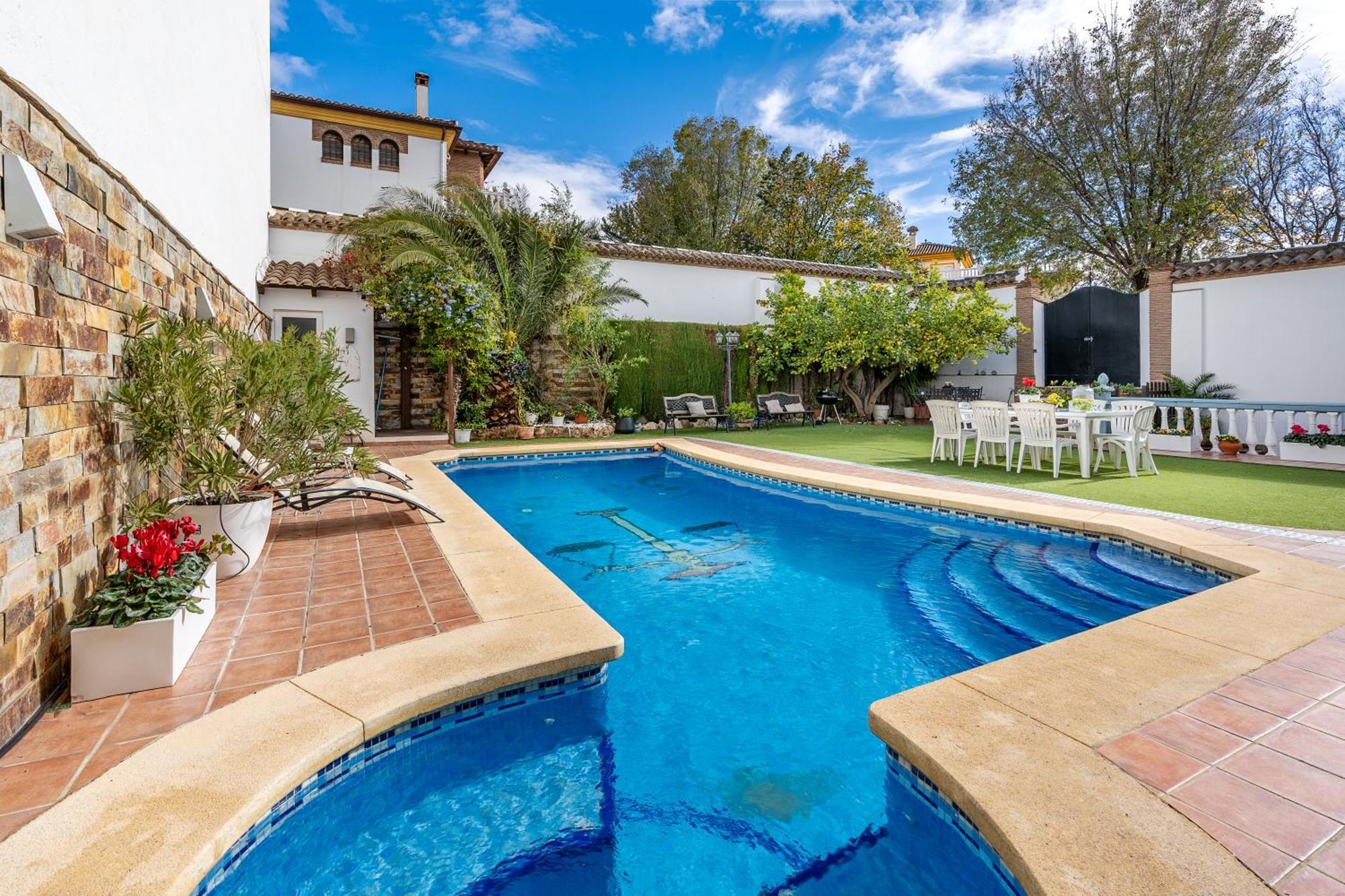 Casa De Amigos La Latina Con Piscina, Chimenea Y Barbacoa Vila Illora Exterior foto