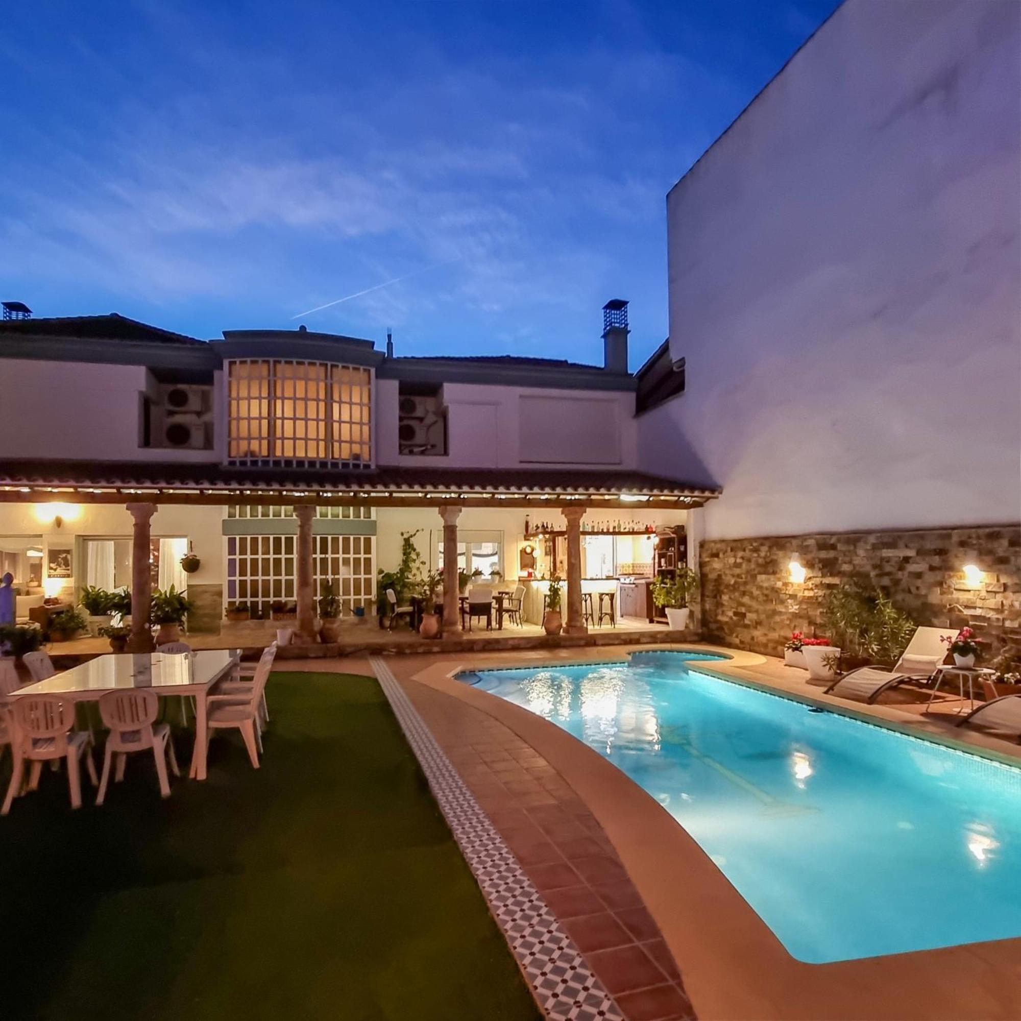 Casa De Amigos La Latina Con Piscina, Chimenea Y Barbacoa Vila Illora Exterior foto