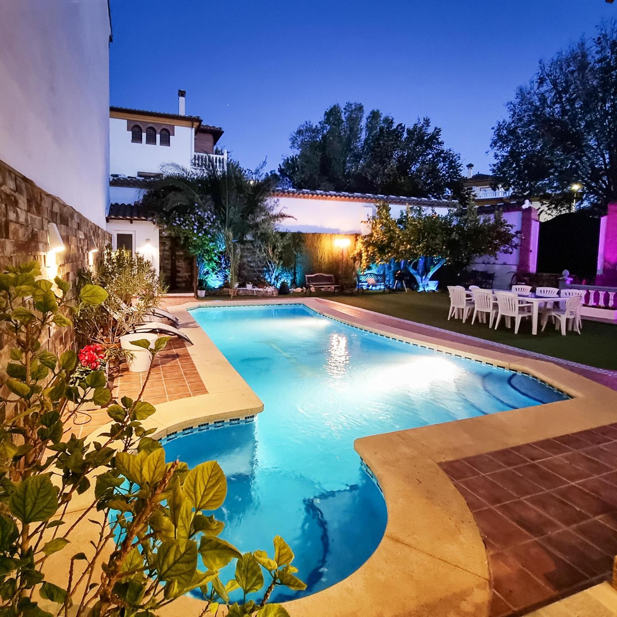 Casa De Amigos La Latina Con Piscina, Chimenea Y Barbacoa Vila Illora Exterior foto