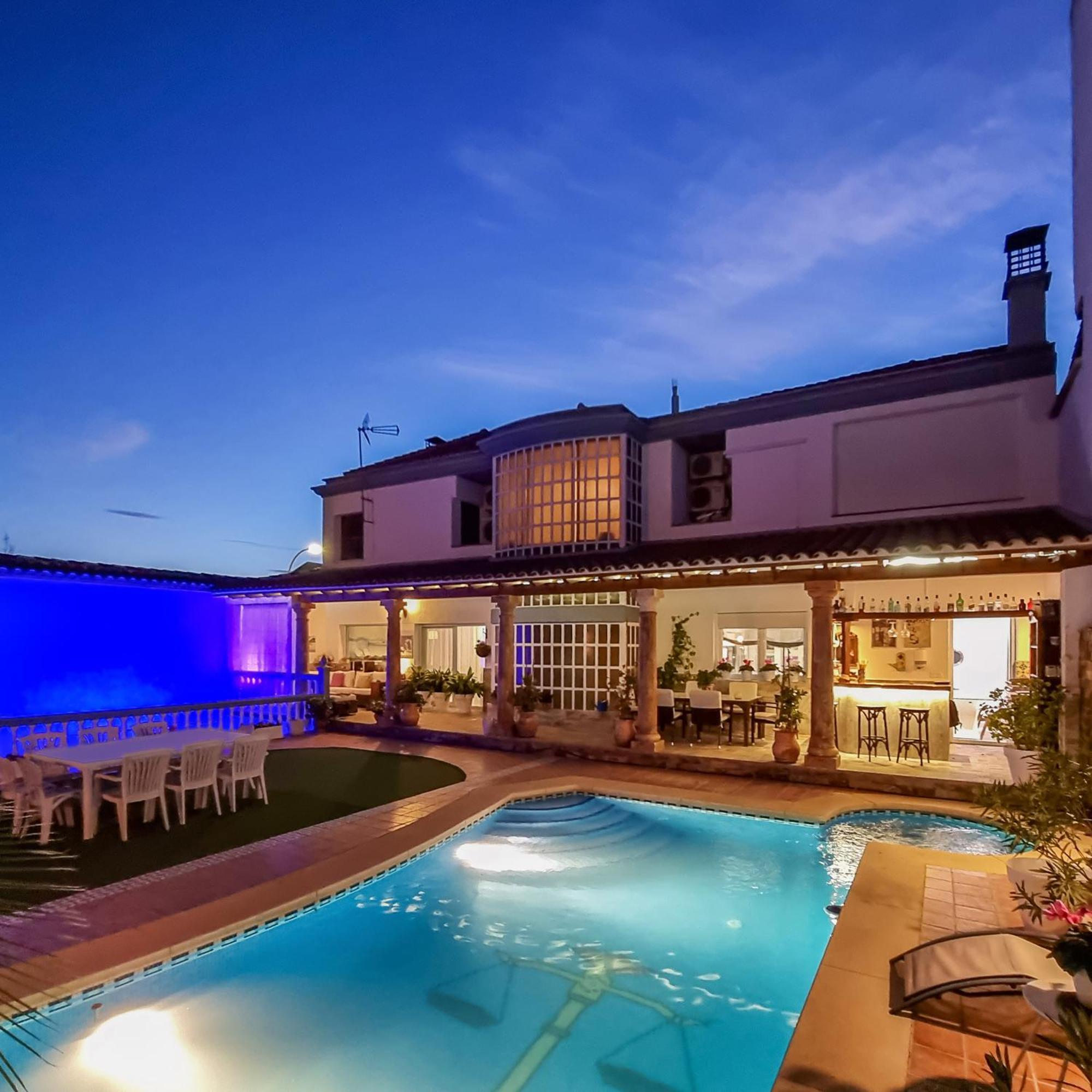 Casa De Amigos La Latina Con Piscina, Chimenea Y Barbacoa Vila Illora Exterior foto