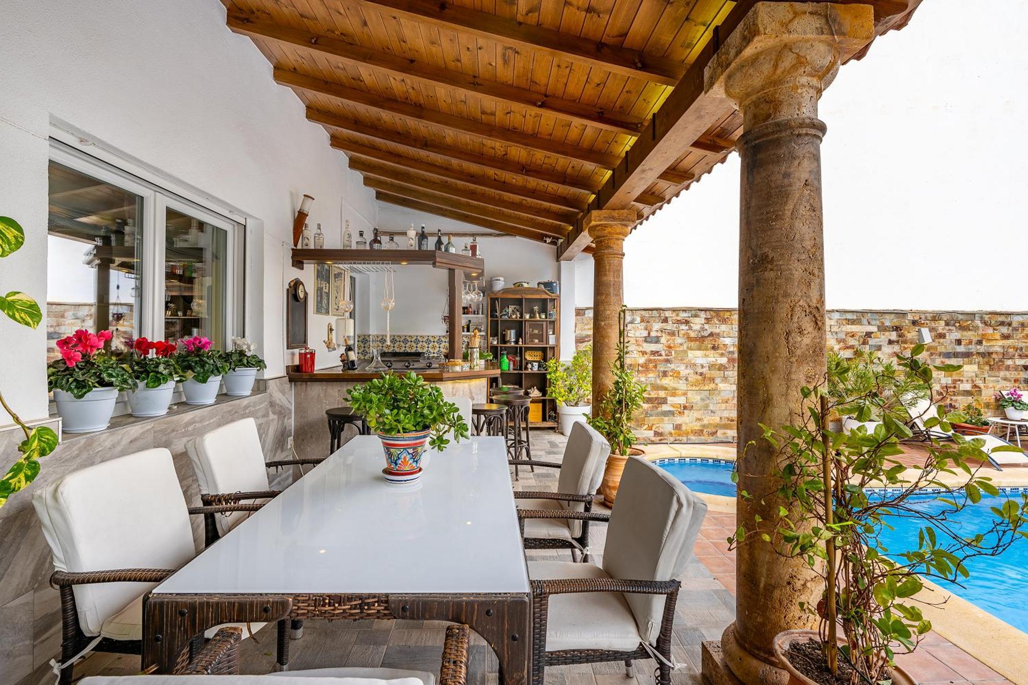 Casa De Amigos La Latina Con Piscina, Chimenea Y Barbacoa Vila Illora Exterior foto